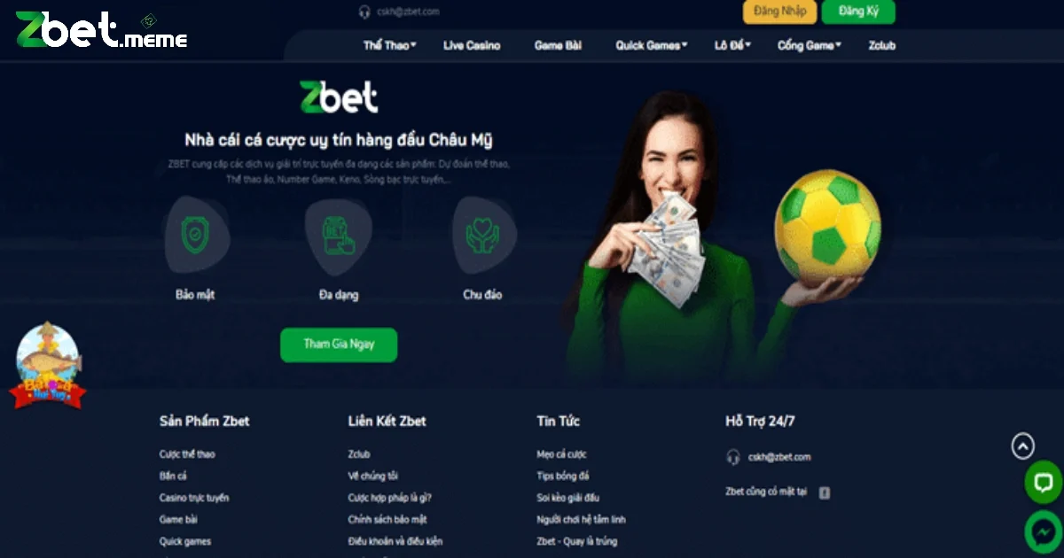 Giới Thiệu Zbet - Khám Phá Cá Cược Online Tại Nhà Cái Uy Tín 2 Các Dịch Vụ Hàng Đầu Zbet Cung Cấp