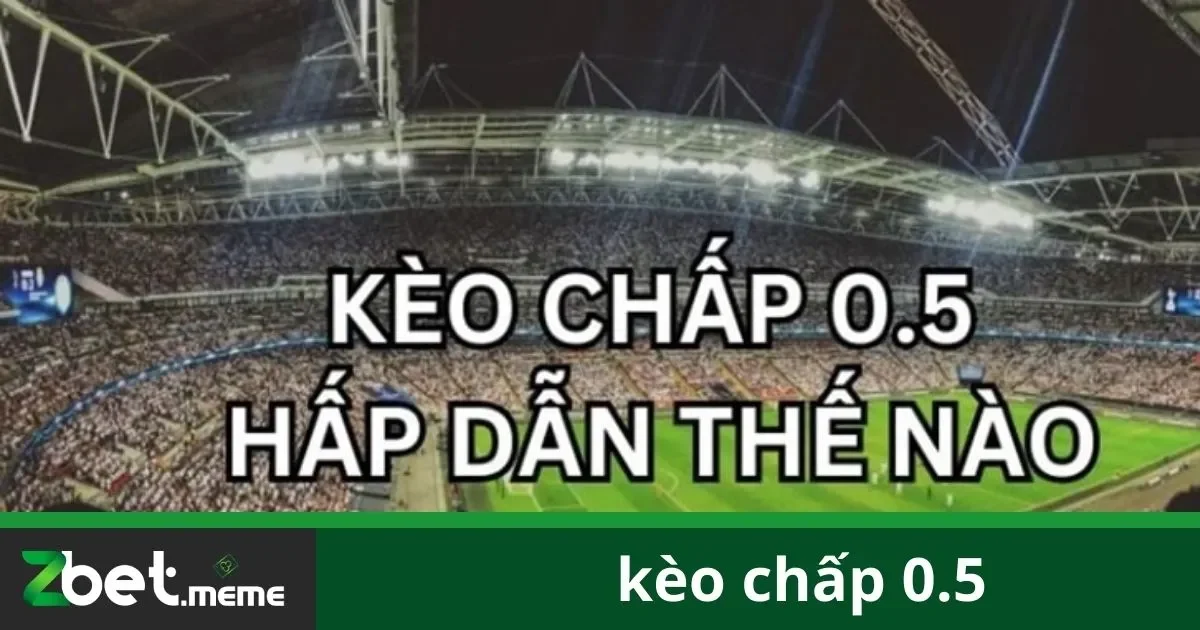 Kèo Chấp 0.5: Đặt Cược Đúng Luật Tại Zbet 1 Kèo Chấp 0.5: Đặt Cược Đúng Luật Tại Zbet