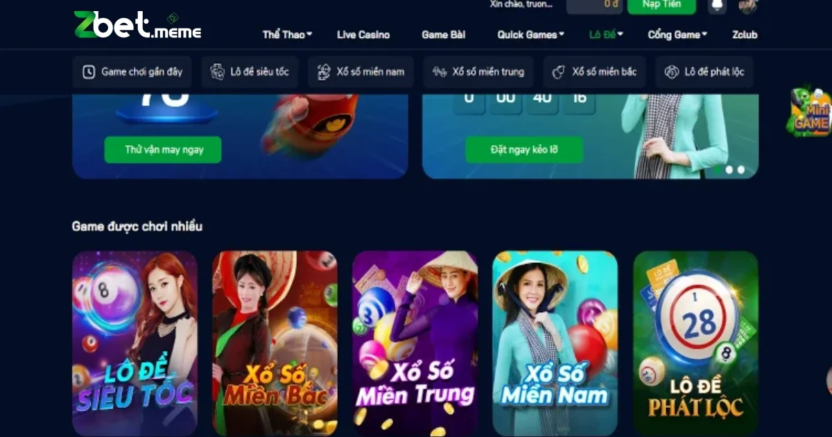 Lô Đề Zbet: Trải Nghiệm Cá Cược Lô Đề Đổi Thưởng Uy Tín 3 Lô Đề Zbet Miền Bắc: Phân Tích Và Soi Cầu Chính Xác