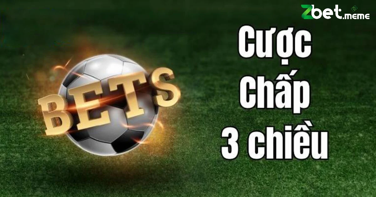 Kèo Cược Chấp 3 Chiều Tại ZBET – Lối Chơi Mới Dành Cho Dân Chuyên 3 Tỷ lệ cược sẽ được hiển thị bên cạnh mỗi phương án